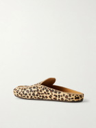 VINNY's - Donnie Leopard-Print Pony Hair Loafers - Animal print