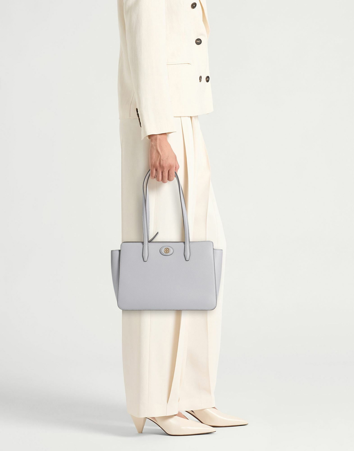Tory Burch Womens Handbag Light in Grey