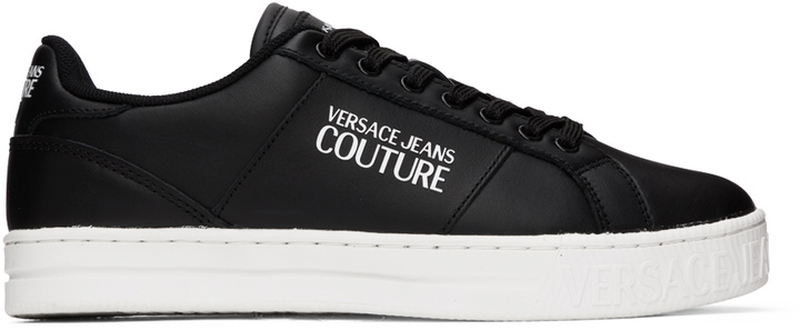 Photo: Versace Jeans Couture Black Court 88 Sneakers