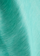 Taller Marmo Claudia Linen-blend Mini Dress Aqua