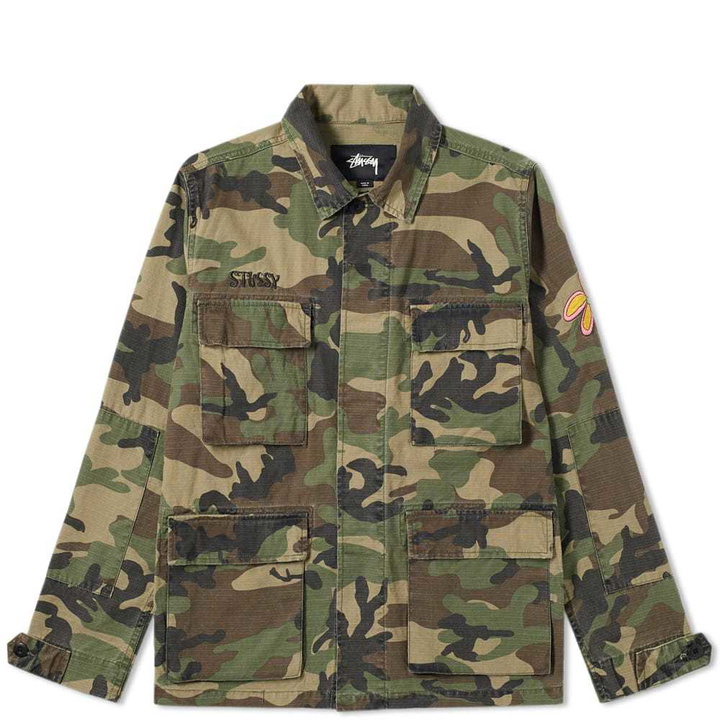 Photo: Stussy Letts BDU Jacket Green