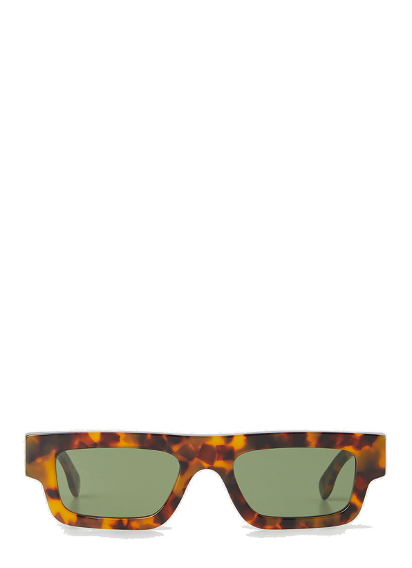 Photo: Colpo Spotted Havana Sunglasses in Brown