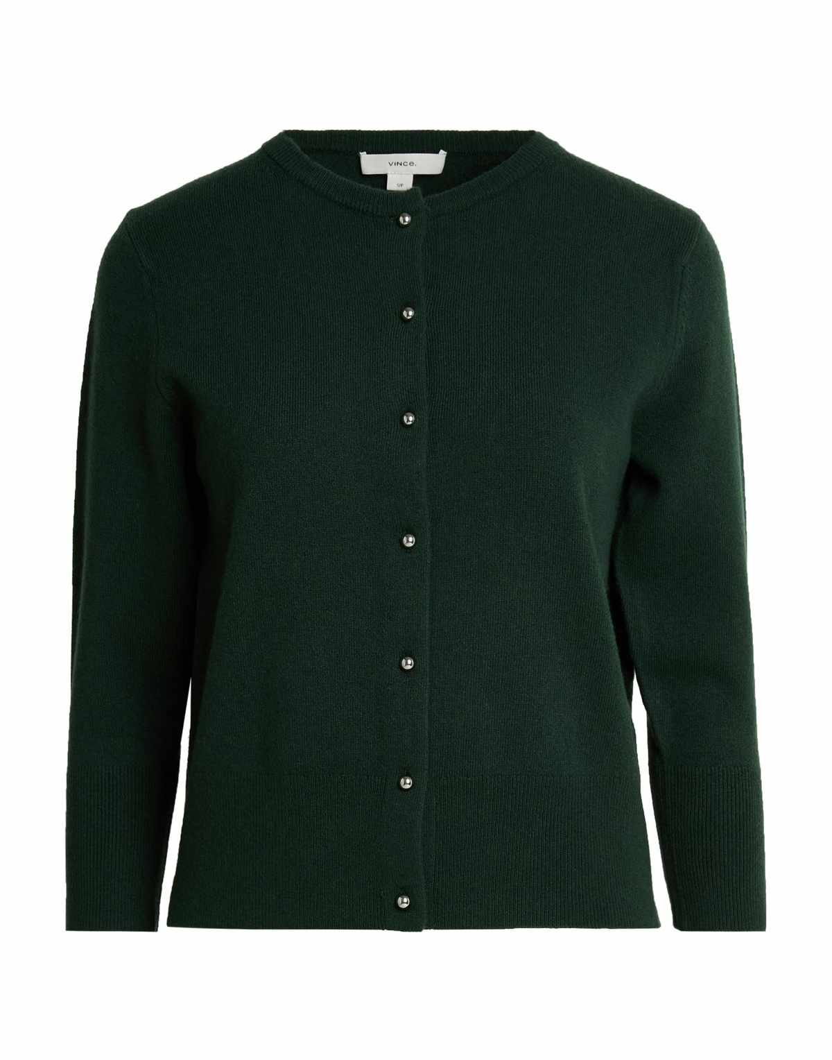Vince. Womens Cardigan Dark in Green