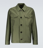 Tom Ford - Brushed cotton blouson jacket