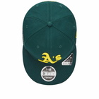 New Era Oakland Athletics 9Fifty Adjustable Cap in Green