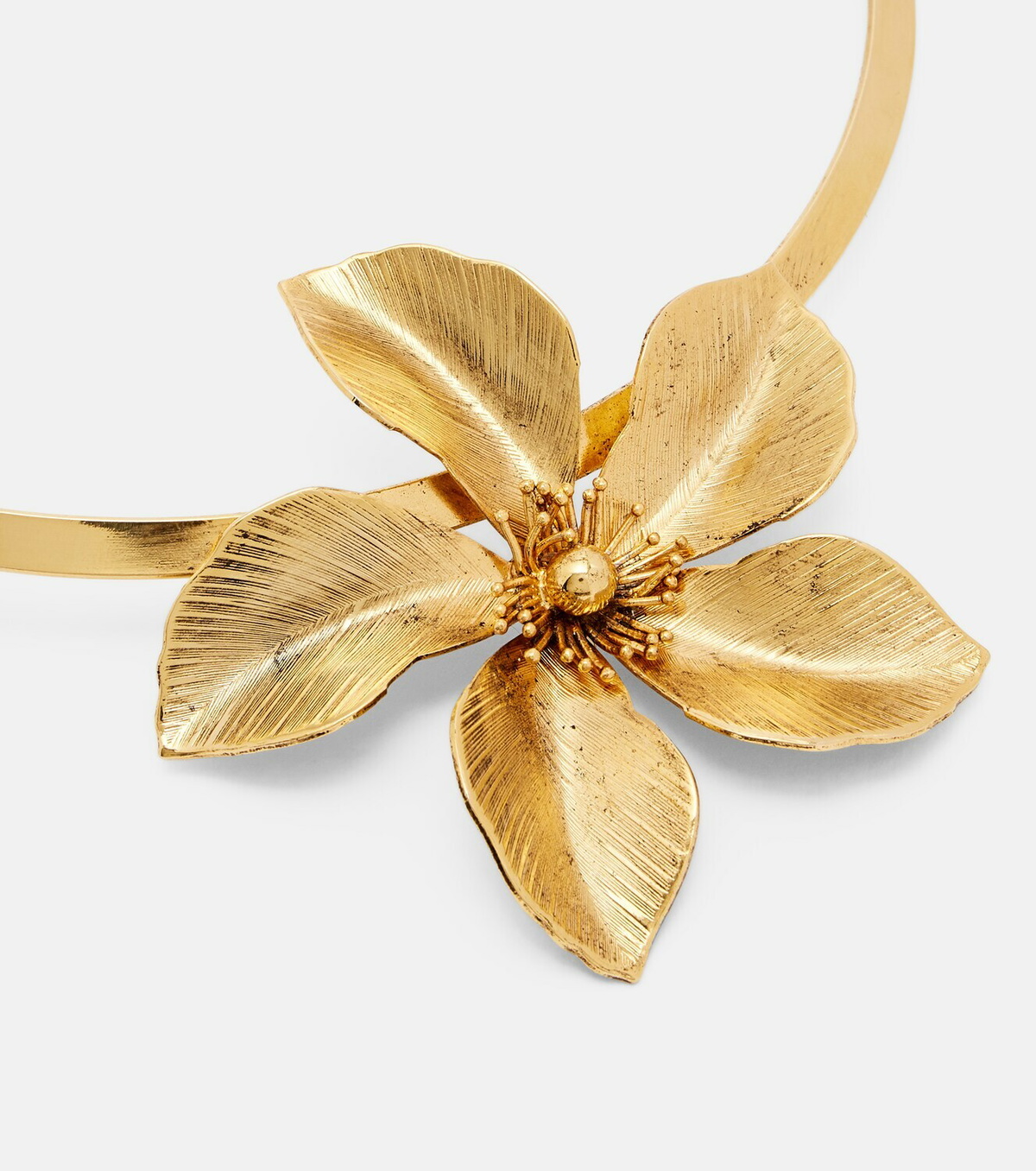 Jennifer Behr Keala floral pendant necklace