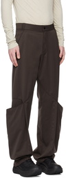 ænrmòus Brown Atri Eyck Trousers