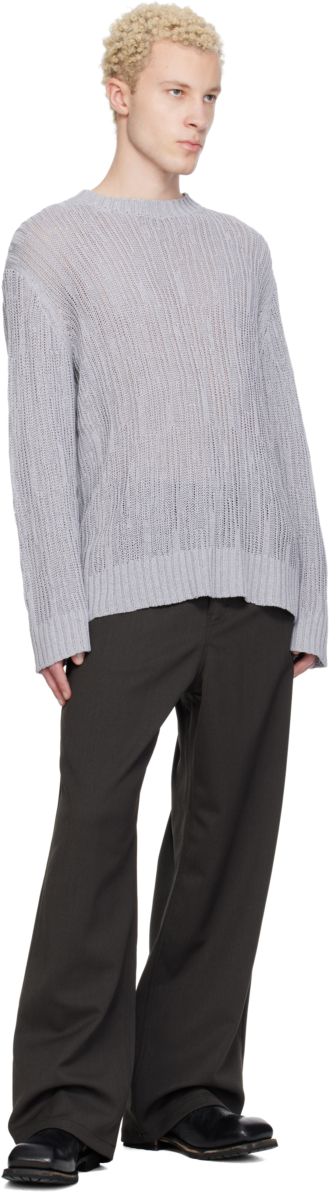 HOPE Gray Twig Sweater