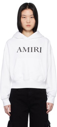 AMIRI White 'AMIRI' Core Logo Hoodie