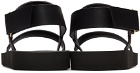 Giuseppe Zanotti Black Saiph Zip Sandals