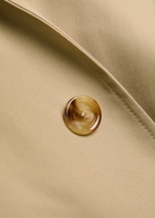 Lardini Belted Woven Trench Coat Beige