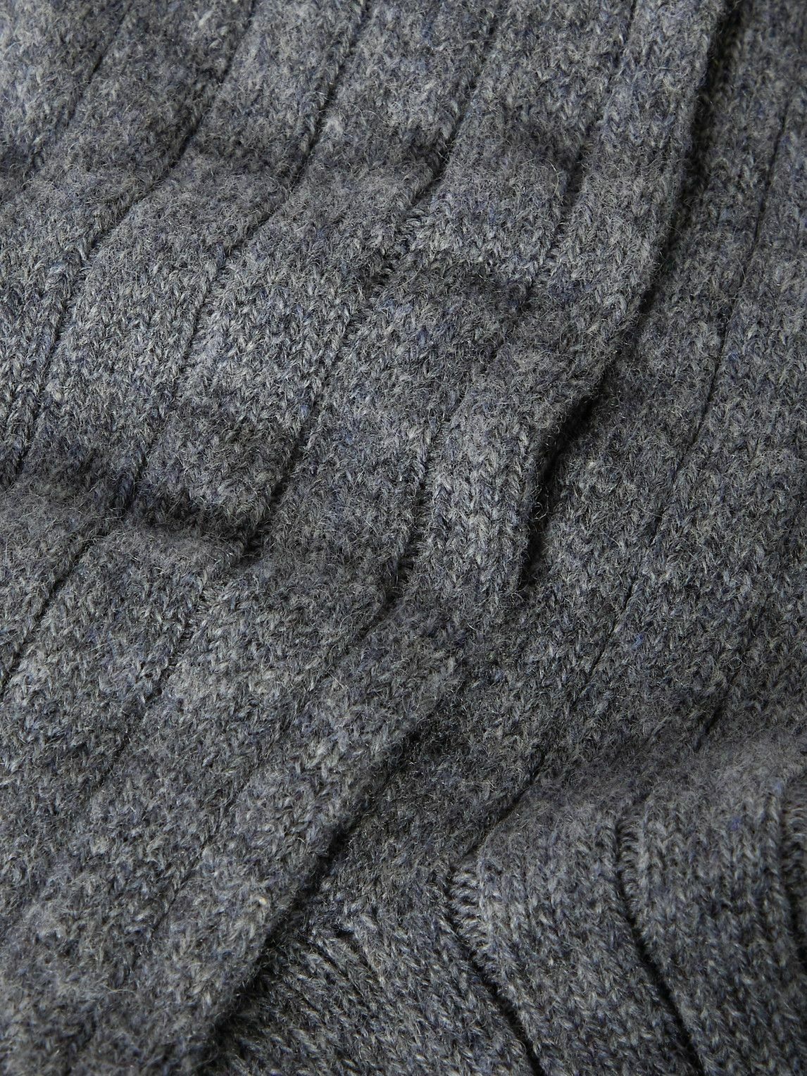 William Lockie Cashmere Socks - Haar