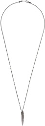 Isabel Marant Black Sautoir Necklace