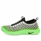 Nike Rejuven8 Run OG QS Sneaker in Metallic Silver/Black/Voltage Green