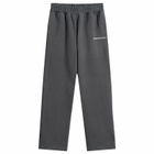 MKI Men's Uniform Wide Leg Joggers in Pigment Black