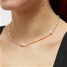 Anni Lu Women's Rainbow Nomad Necklace in Multi