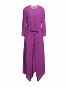 Manila Grace Womens Midi dress Mauve