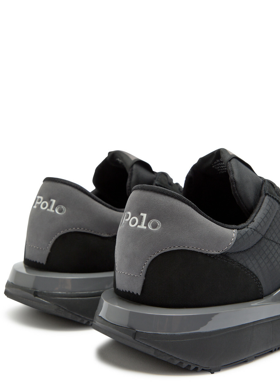 Polo Ralph Lauren Train 89 Panelled Mesh Sneakers Black