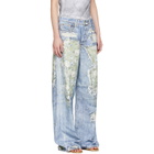 Acne Studios Blue Trompe-l’Oeil 1981 Jeans