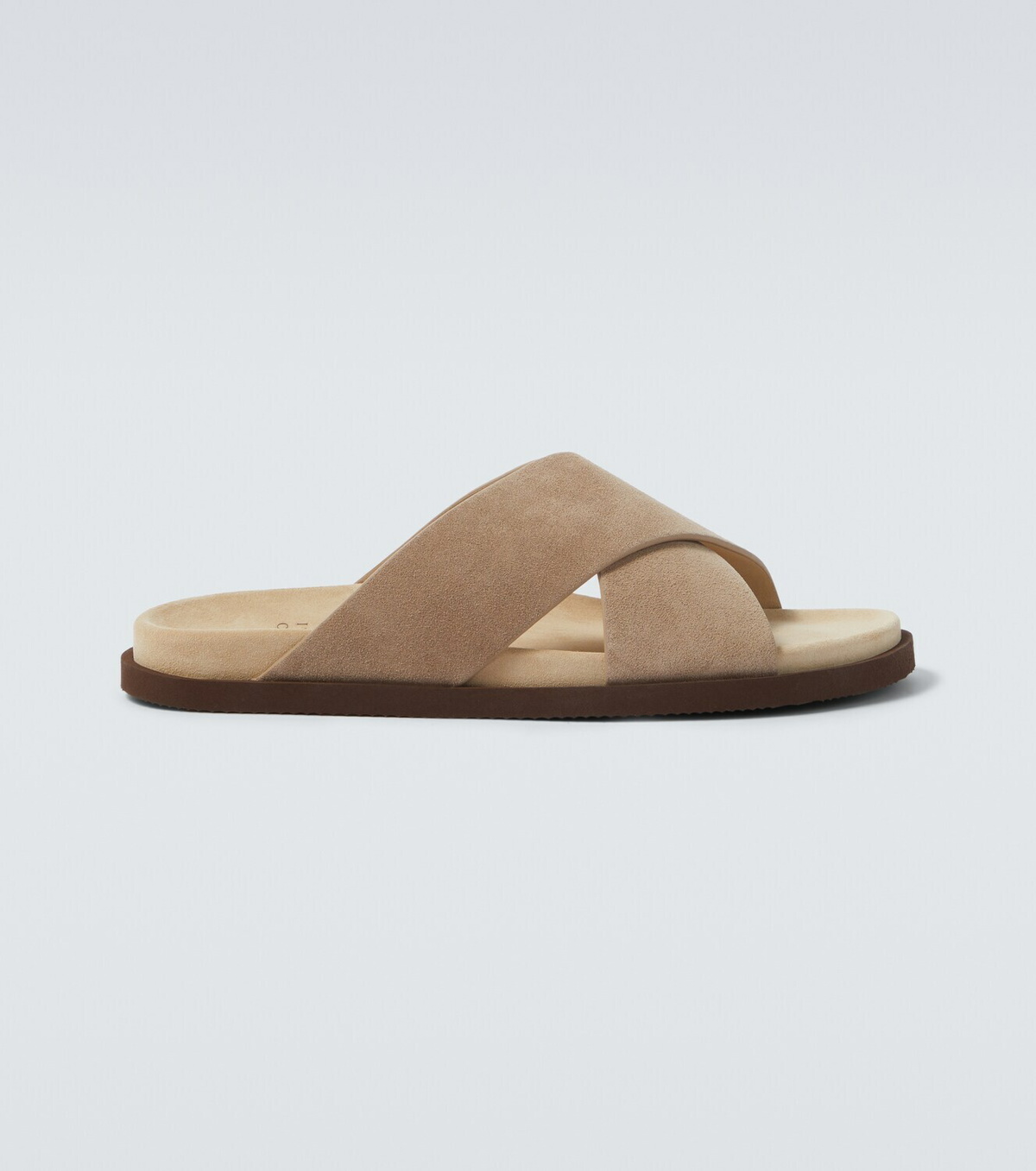 Brunello Cucinelli Suede slides