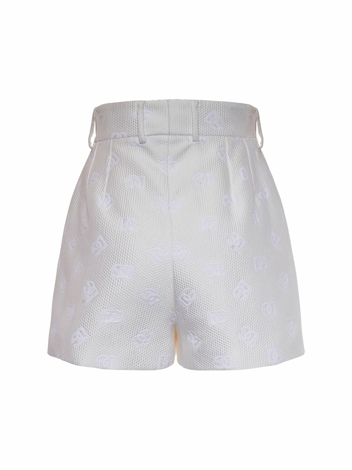 DOLCE & GABBANA - Dg Monogram Jacquard Shorts Dolce & Gabbana