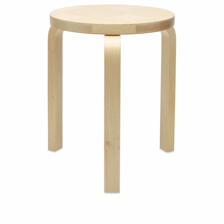 Photo: Artek x Marimekko Stool 60 - Kivet in Solid Birch 