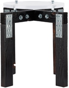 Apartment 1007 SSENSE Exclusive Black Stool
