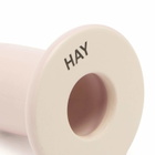 HAY Tube Candleholder - Small in Pale Pink 