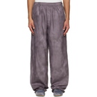 MM6 Maison Margiela Purple Hammer Loop Trousers