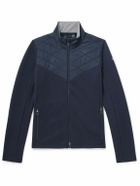 Kjus - Formula Quilted Shell-Trimmed Tech-Jersey Jacket - Blue