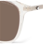 Montblanc - D-Frame Acetate Sunglasses - Yellow