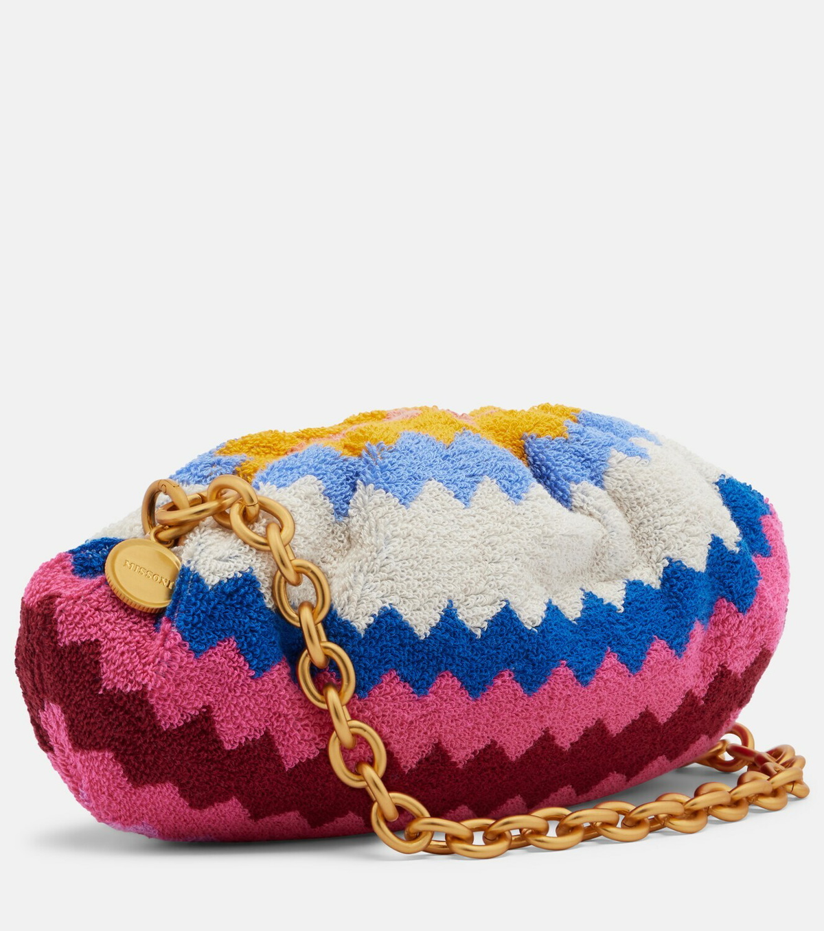 Missoni Zigzag Small terry clutch