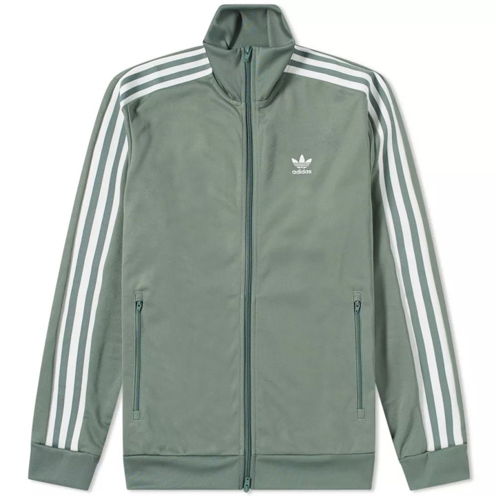 Photo: Adidas Beckenbauer Track Top Trace Green