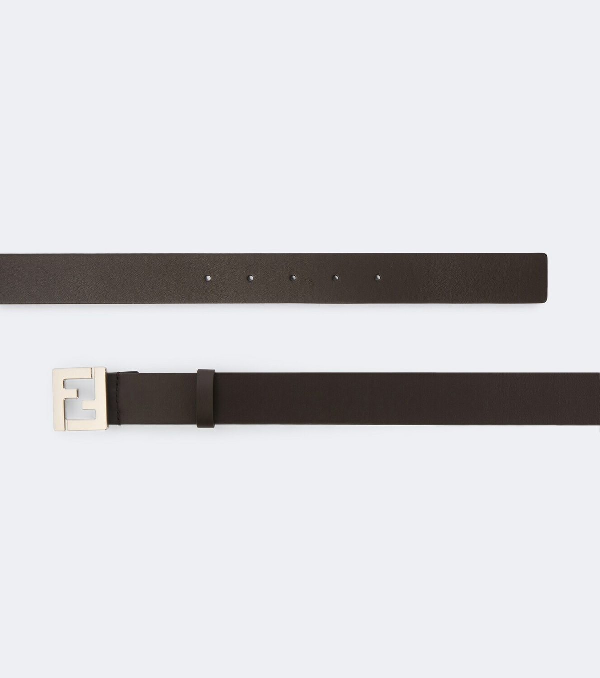 Fendi FF leather belt