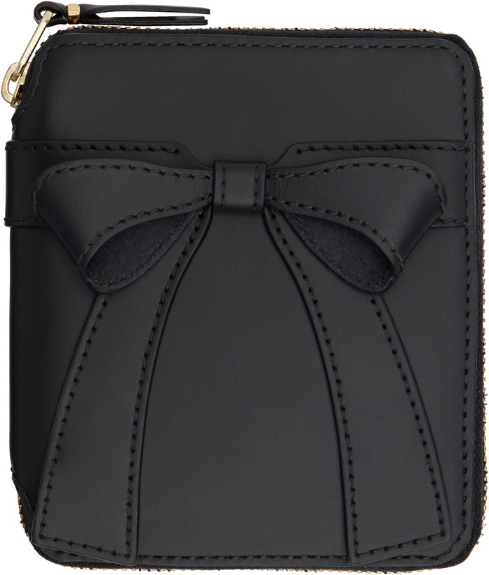 Photo: COMME des GARÇONS WALLETS Black Big Bow Wallet