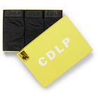 CDLP - Three-Pack Stretch-Lyocell Jersey Boxer Briefs - Black