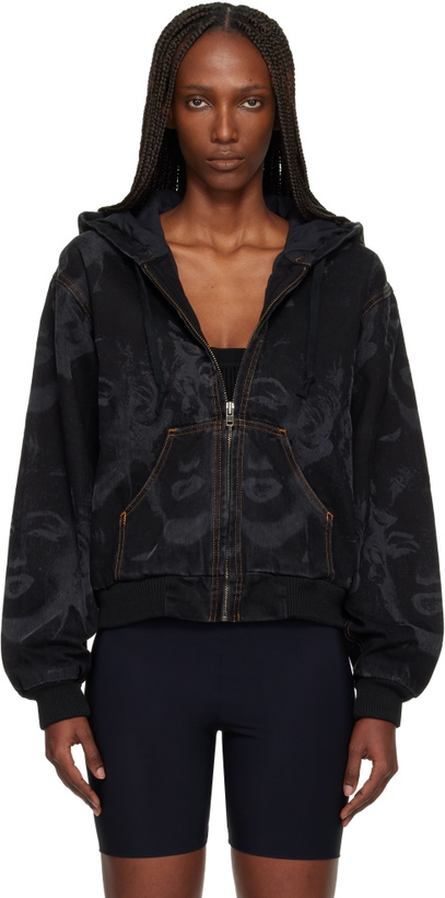 Photo: VAQUERA Black Marilyn Workwear Denim Jacket