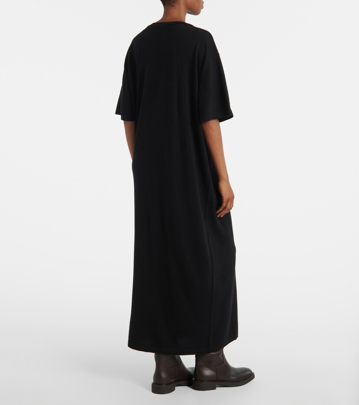 Extreme Cashmere Kris cotton and cashmere maxi dress