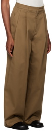 System SSENSE Exclusive Brown Trousers