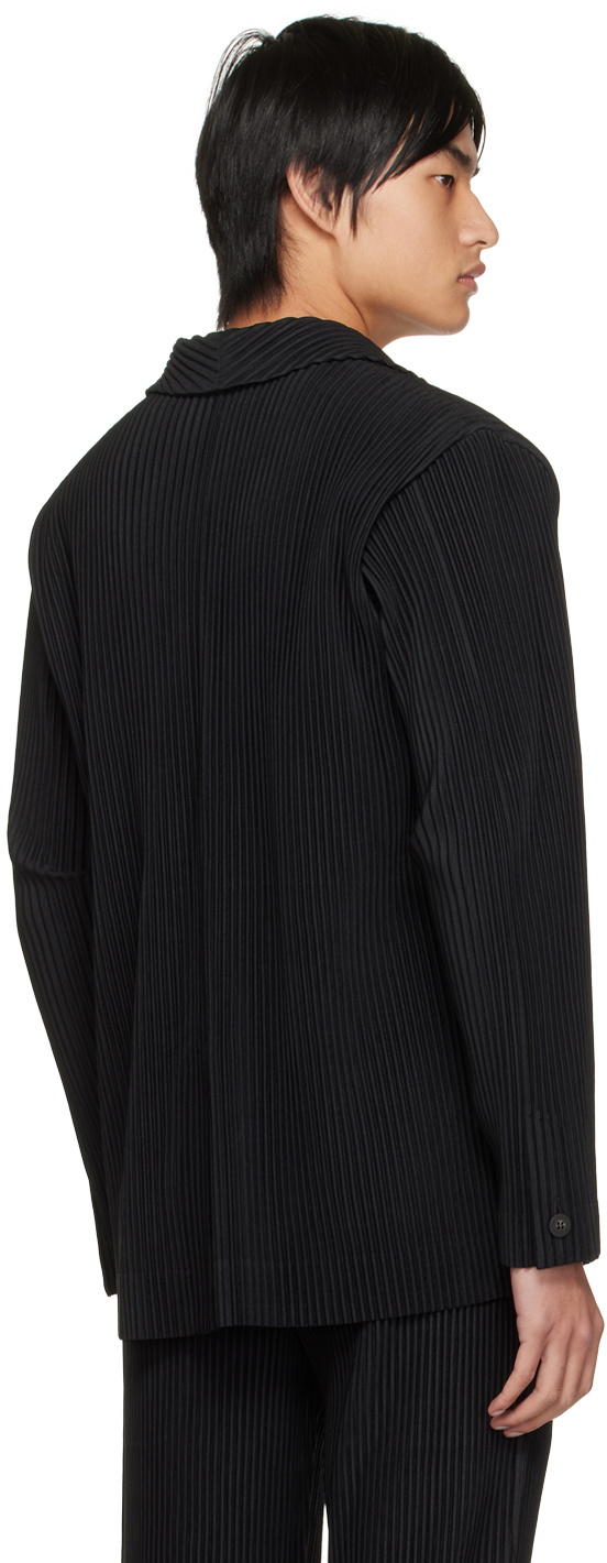 Homme Plissé Issey Miyake Black Basics Blazer