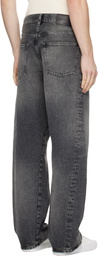 Sunflower Black Wide Twist Jeans