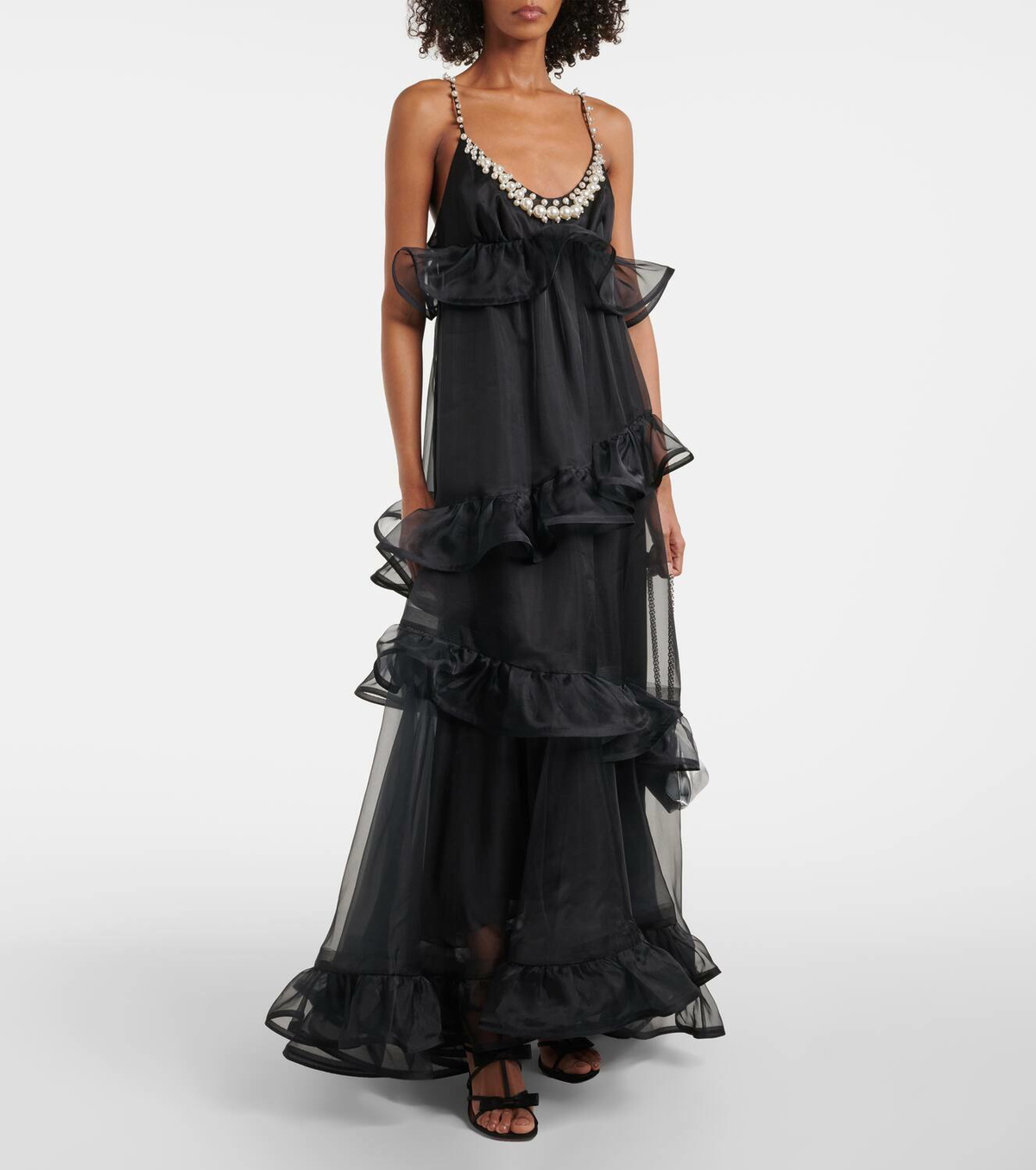 【Zimmermann】Crush ruffled silk organza maxi dress Zimmermann Crush ruffled silk organza maxi dress Zimmermann