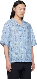 Marni Blue Checked Shirt