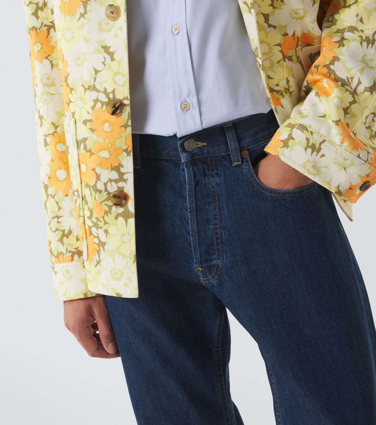 Valentino VGold straight jeans