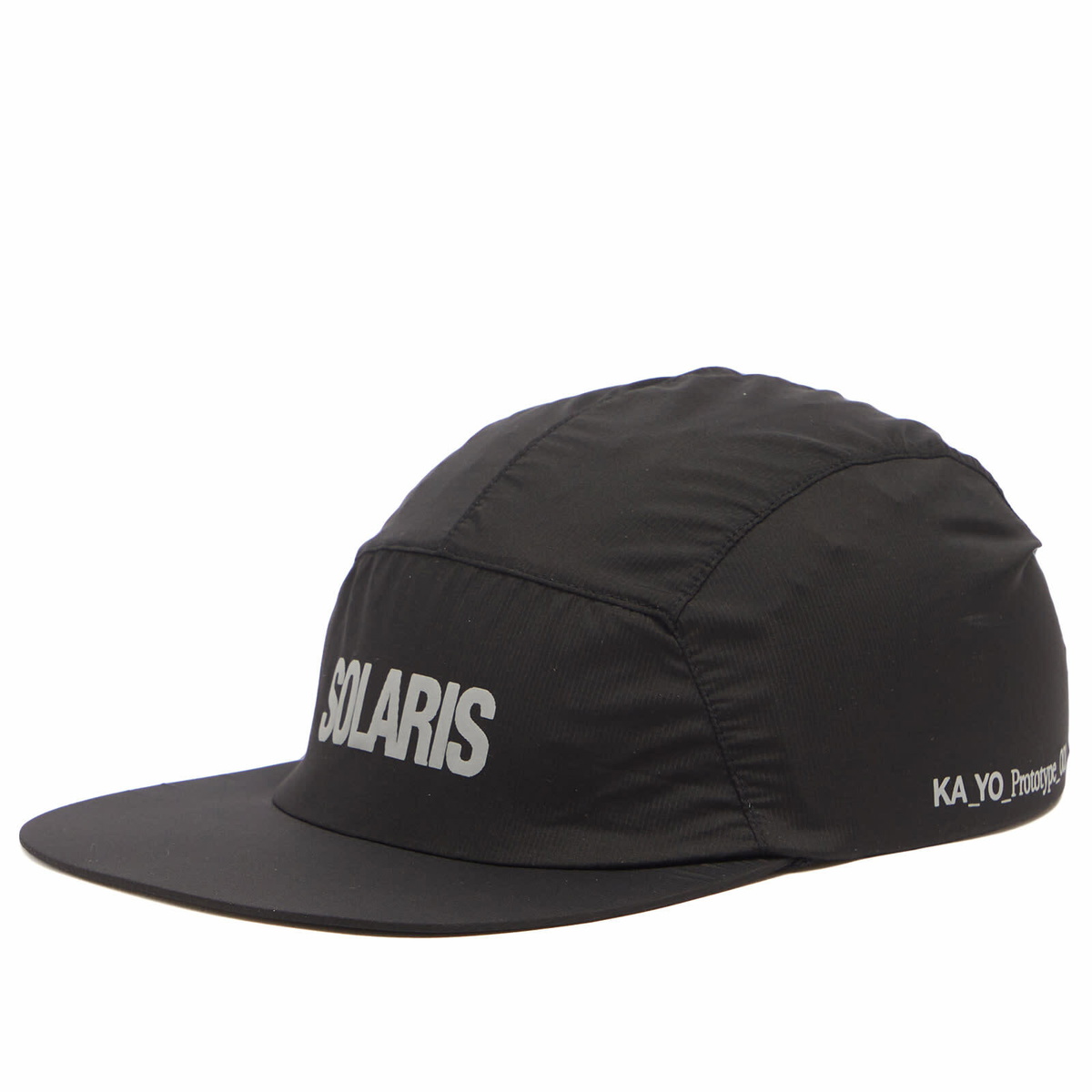KA_YO_Prototype Men's Solaris Lightweight Cap in Black 