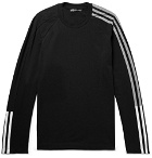 Y-3 - Printed Cotton-Blend Jersey T-Shirt - Men - Black