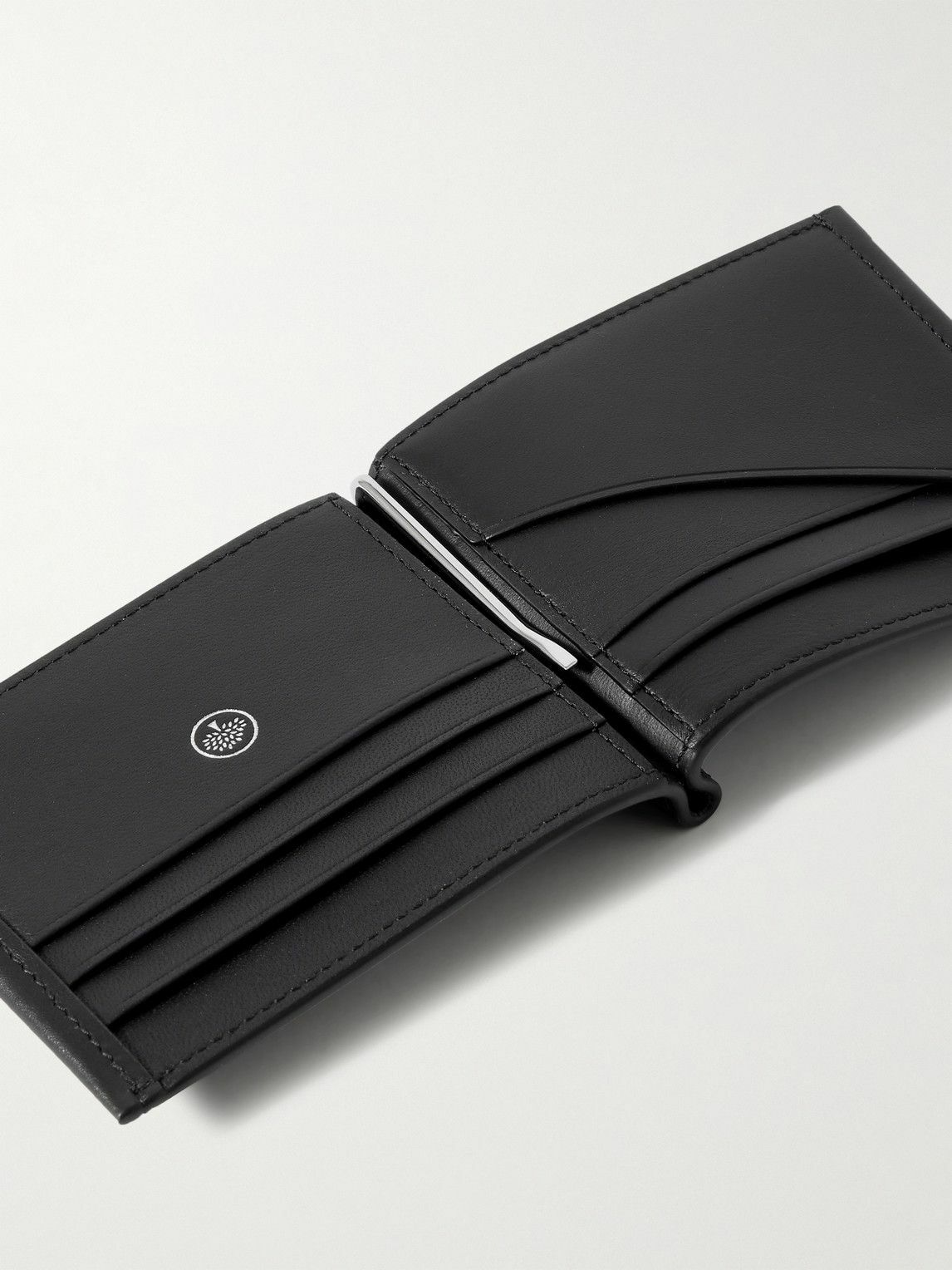 【関税&送料込】Mulberry Wallets Black Mulberry | 8 Card Wallet | Black Small Classic Grain | Men