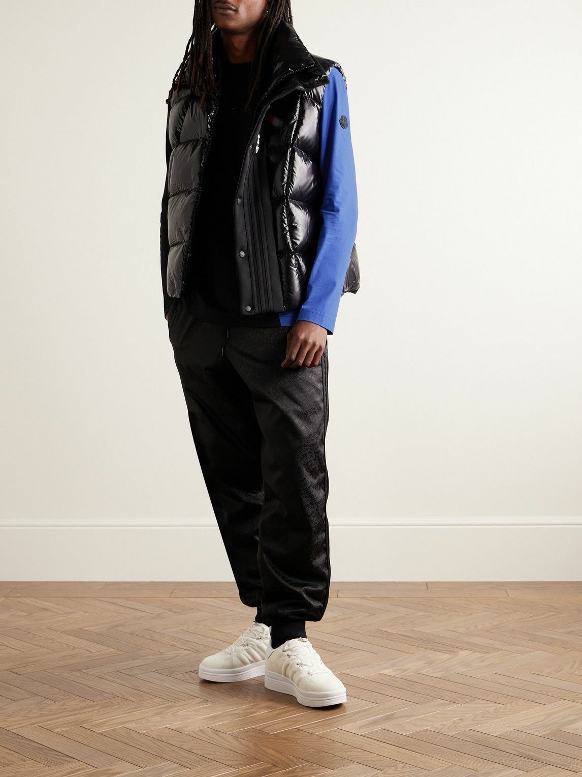 Moncler Genius - adidas Originals Logo-Appliquéd Panelled Cotton