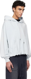 R13 Blue Balloon Popover Hoodie