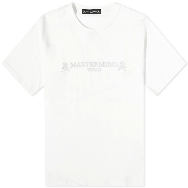 Photo: MASTERMIND WORLD Men's Brilliant Logo T-Shirt in White